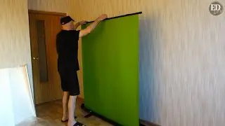 Фон хромакей GreenBean Chromakey Screen 1518G складной – распаковка с неприятным сюрпризом: брак