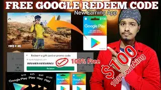 100% free Google play redeem code | How to get free google play redeem code for play store 2021