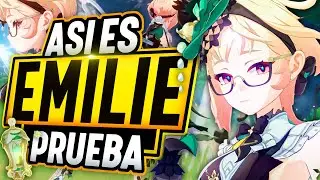 EMILIE ES SORPRENDENTE 😱 PRIMERAS IMPRESIONES y POSIBLES BUILDS - Genshin Impact