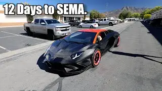 First Drive in my Full CARBON Lamborghini Aventador.  12 Days to SEMA.