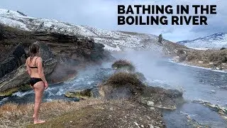 Bathing in a Boiling River | Yellowstone National Park 🇺🇸