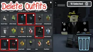 How to DELETE Your Outfits on Roblox! (2024)