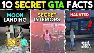 10 *UNKNOWN* 😱 FACTS Of GTA Games You Probably Don't Know 🔥🔥