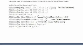 Configuring a Cisco Access Server 2509 - 2511 PART 2