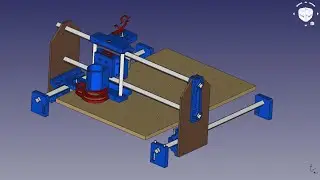 (short update video) CNC Machine V3 available as FreeCAD model