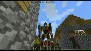 Обзор мода Minecraft Я робот-трансформер??? 1 7 10