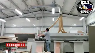 HOLZHER CUT 82   6110 MODEL MACHINE BEAM SAW  PLYWOOD AND MRMDF CUTTING