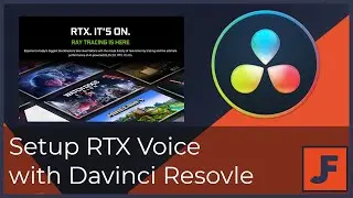 How to setup RTX Voice in Davinci Resolve