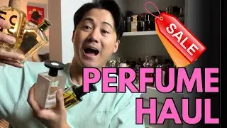 PERFUME HAUL! Warehouse sale 75% off! | The Olfactory Library