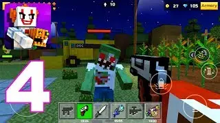 Pixel Gun 3D Campaign World - Gameplay Walkthrough Part 4 - FARM (Android)