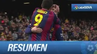 Resumen de FC Barcelona (6-1) Rayo Vallecano