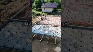 УШП для деревянной бани 6*8 строим в Ганино #ушп #фундамент #баня #строительство