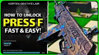 How To Unlock New PRESS F Blueprint Fast & Easy! Vortex Event MW3
