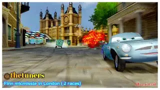 Cars 2 The Video Game | Finn McMissile in London (2 Races)