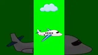 green screen Airplane I No Copyright I Free Download 