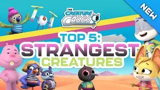 @CreatureCases - 🐦 Top 5: Strangest Animals 🗒️ | Creature Features | Full Episodes