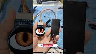 Animasi Mata Genit 1 LCD Untuk Motor/Mobil | Bisa Request Motif dan Animasi