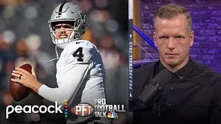 Antonio Pierce feels Aidan O’Connell gives Raiders ‘best chance’ | Pro Football Talk | NFL on NBC