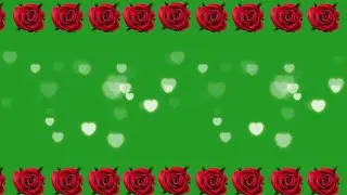 Green screen flowers moving animation II BirammaSakthiTech