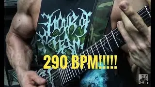 SUPER FAST DOWN PICKING SPEED | 290 BPM!!!!!!