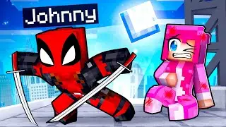 Playing as a PROTECTIVE DEADPOOL in Minecraft!