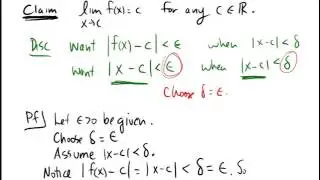 Limits of functions