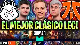 EL MEJOR CLASICO DE LA LEC! 😱 CAPS vs RAZORK! | G2 vs FNC Game 1 LEC PLAYOFFS 2024 ESPAÑOL LVP