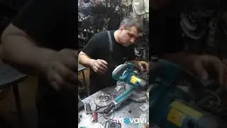 Диагностика торцовой пилы Makita LS0815FL . Удивительно , но производит её явно не Макита