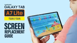 Samsung Galaxy Tab A7 Lite T220 T225 LCD Touch Screen Replacement with the Frame T227