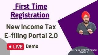 How to Register on New Income Tax Portal? | First Time Registration on New ITR E-Filing Portal