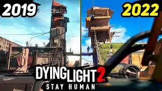 DYING LIGHT 2 - E3 2019 vs 2022 Retail | FULL Comparison