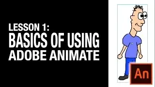 Lesson 1: Learn Adobe Animate/Flash - Basics of Animate