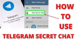 How To Use Telegram Secret Chat | Keep your chat secret with telegram secret chat