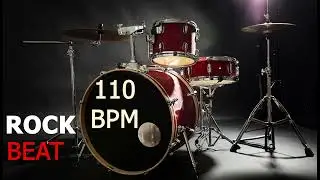 110 Bpm Drum Beat Rock - Drum loop B (You can download it for free!)