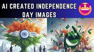 AI Generated Independence Day 2024 Images Celebrate India and Pakistan Freedom with Creativity