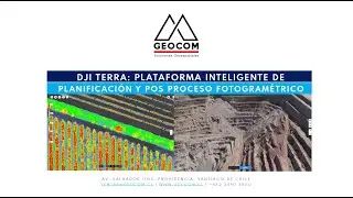 Webinar GEOCOM | DJI Terra: Plataforma inteligente de planificación y pos proceso fotogramétrico