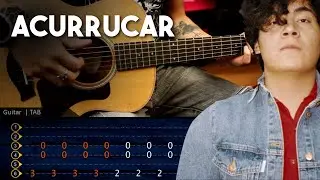 ACURRUCAR - Ed Maverick GUITARRA Tutorial | ACORDES TAB Christianvib