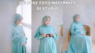 IDE FOTO MATERNITY DI STUDIO | INSPIRASI POSE FOTO MATERNITY