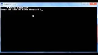 How to add two matrices in C + Source Code