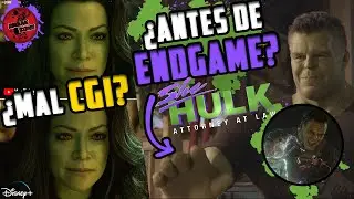 ¿SHE Hulk antes o despues de ENDGAME? | Mal CGI?