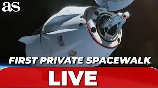 FIRST PRIVATE SPACEWALK in HISTORY LIVE | SpaceX