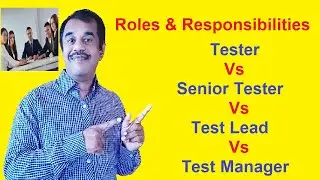 roles and responsibilities of tester vs senior tester vs test lead vs test manager | testingshala