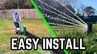 You Won’t Believe How FAST We Install This Irrigreen System