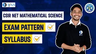 CSIR NET Mathematics Syllabus & Exam Pattern 2024 Explained!