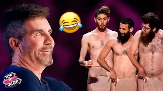 WEIRDEST NAKED Auditions on Got Talent 2023!