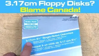 3.17 cm Floppy Diskettes? Radio Shack Canada Was Bad At Math