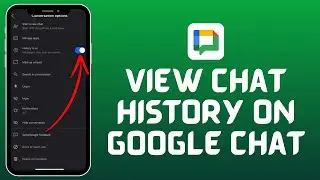 How to View Google Chat History (2024) | Google Chat Tutorial