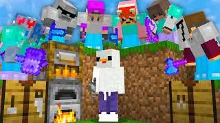 Minecraft Speedrunner VS 6 Hunters REMATCH