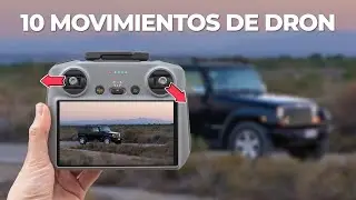 10 Movimientos de Dron para GRABAR COCHES