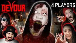 JOGO DE TERROR BIZARRO MULTIPLAYER! - Devour [4 Player] Gameplay